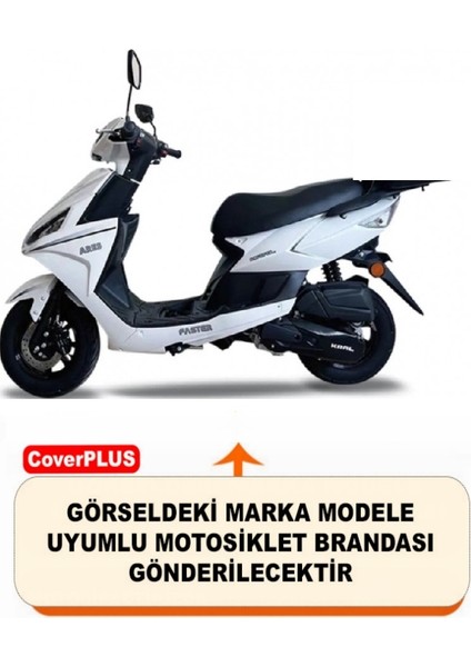 Kral Motor Ares 125 Motor Brandası Gri Arka Çanta Uyumlu Motorsiket Brandası Motor Örtüsü Çadır Su Geçirmez Motosiklet Kılıfı Motor Brandası fiyatları