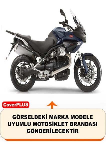 Moto Guzzi Stelvio 1200 4V Arka Çanta Uyumlu (Gri) Motorsiket Brandası Motor Örtüsü Çadır Su Geçirmez Motosiklet Kılıfı Motor Brandası fiyatları