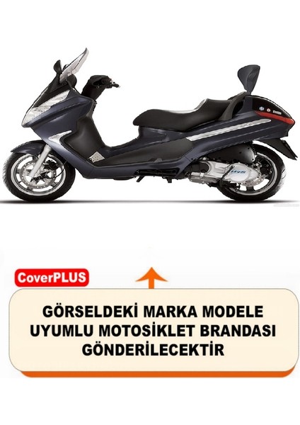 Piaggio X8 200 Siyah Motorsiket Brandası Motor Örtüsü Çadır Su Geçirmez Motosiklet Kılıfı Motor Brandası fiyatları