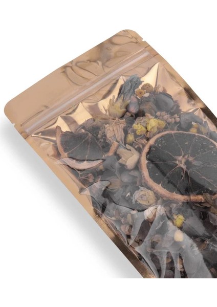 Gold Şeffaf Metalize Doypack 8,5X14,5X5 cm (50 Adet) fırsatları