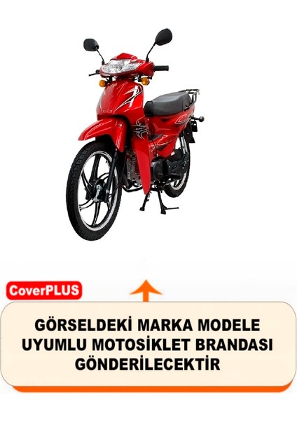 Mondial 100 Sfc Snappy x Gri Motorsiket Brandası Motor Örtüsü Çadır Su Geçirmez Motosiklet Kılıfı Motor Brandası fiyatları