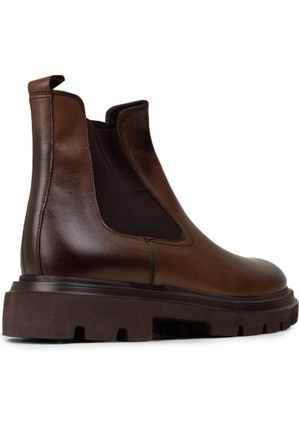 Erkek Taba Renk Hakiki Deri Chelsea Bot - 01982MTBAE05 fiyatları