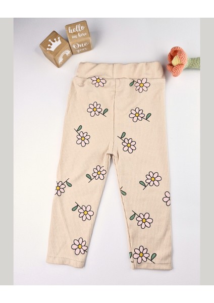 Kız Bebek Fiyonklu Karakter Baskılı 2’li Takım – Pudra / Gül Kurusu / Yavruağzı (6–24 Ay) modelleri