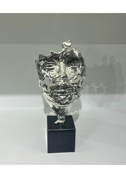 Yüz Heykel Mask Gümüş fırsatları