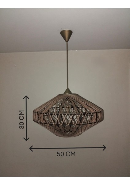 Doğal,hasır,el Yapımı Bohem,rustik,jüt,sarkıt Avize fiyatları