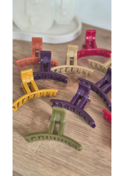 6’lı Renkli Mandal Toka Seti – Orta Boy, Günlük Saç Klips Tokalalar fiyatları