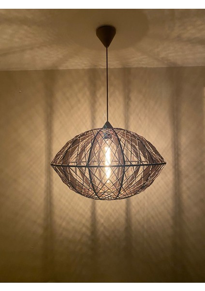 Bohem,rustik,modern,jüt,hasır,doğal,el Yapımı Sarkıt Avize fırsatları