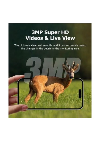 AV-S443H 3mp 4g Solar Kamera 940NM No-Glow Kamuflaj Avcılık Doğal Yaşam Kamerası Fotokapan AV-S443H fiyatları