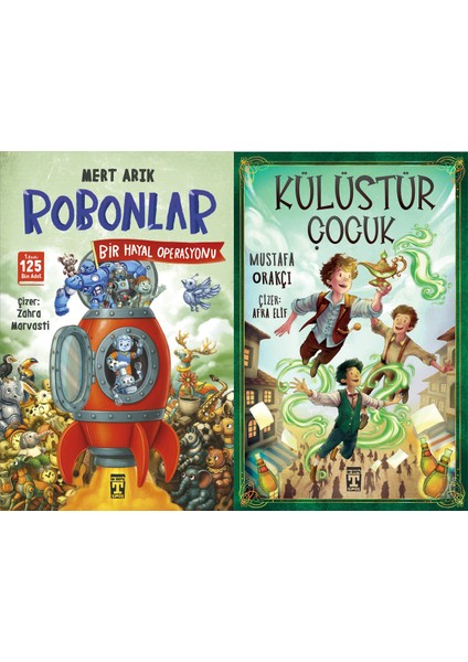 Robonlar 2 Bir Hayal Operasyonu (Mert Arık) ve Külüstür Çocuk (Mustafa Orakçı)