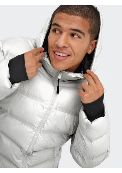 Onsunion Seamles Life Hood Gri Erkek Mont 22034836 indirimleri