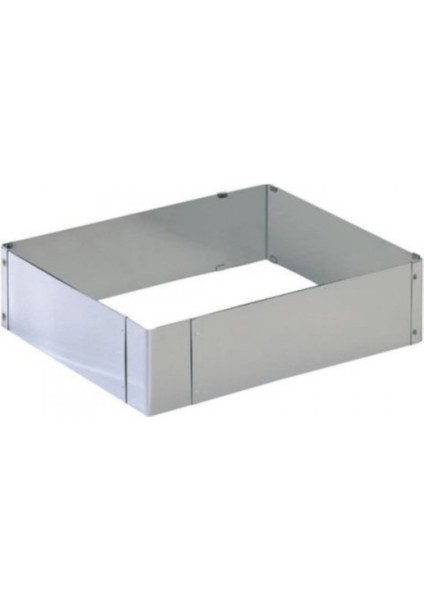 Paslanmaz Çelik Ayarlanabilir Kare-Dikdörtgen Kek Pasta Kalıbı modelleri