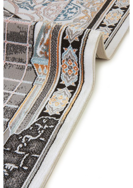 Lüks Halı Tipi Dokuma Seccade Siyah modelleri