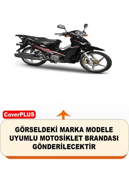 Motoran Wind 125 Motor Brandası Gri Arka Çanta Uyumlu Motorsiket Brandası Motor Örtüsü Çadır Su Geçirmez Motosiklet Kılıfı Motor Brandası