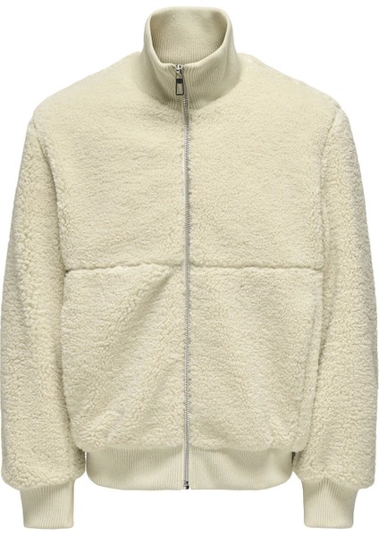 Onsray Sherpa Ekru Erkek Ceket 22034703