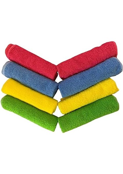 Temizlik Bezi 8&apos;li Çok Amaçlı Iz Bırakmaz Ilbays Temizlik Bez - Renkli Oto Kurulama Bezleri - Mutfak Bezi - Leke Bırakmaz Bulaşık Kurulama Bezi fiyatları