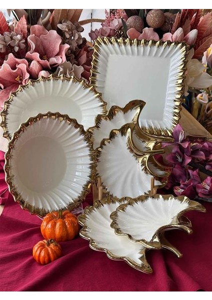 Ginkgo Servis Sunum Seti 7 Parça fiyatları