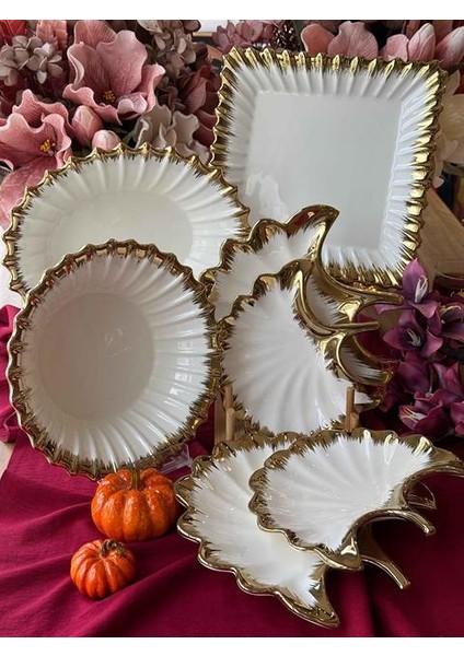 Ginkgo Servis Sunum Seti 7 Parça indirimleri