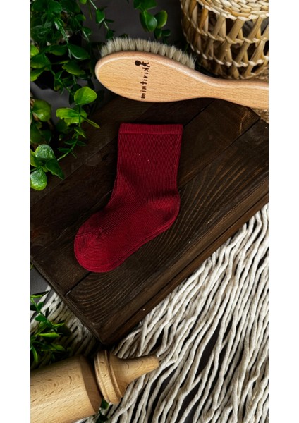 Bambu Fitilli Çocuk Çorabı