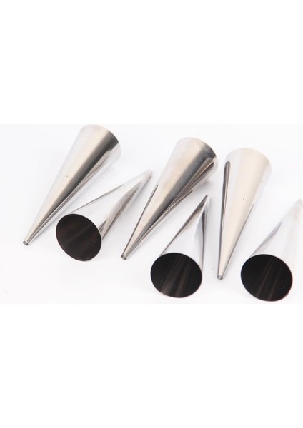 Kornet Için 6'lı Paslanmaz Çelik Kalıp