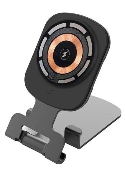 Simex Sps-14 Metal Tasarımlı Ultra Güçlü Mıknatıslı 15W Hızlı Şarj Destekli Magsafe Telefon ve Tablet Tutucu