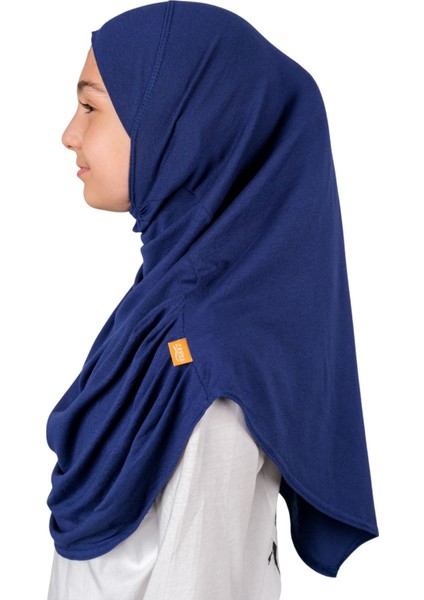 Pratik Hazır Geçmeli Çocuk Şal Lacivert indirimleri