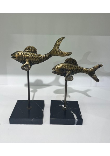 2 Li Mermer Kaideli Balık Aksesuar Eskitme fırsatları