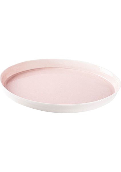 Space Pembe Porselen Ikili Pasta Tabağı Seti 16.8cm modelleri