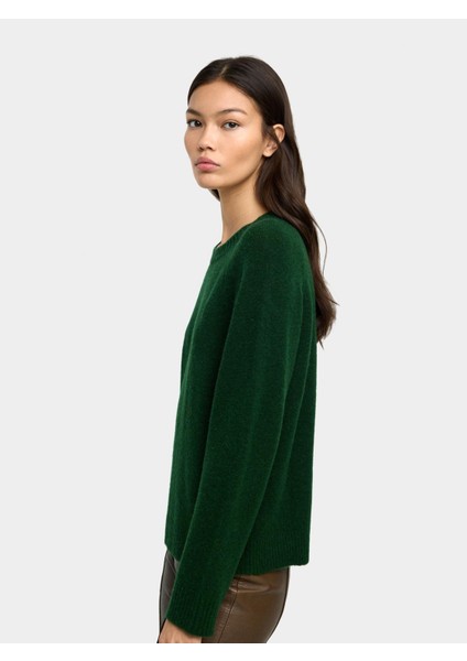 Örme Yuvarlak Yaka Kazak fiyatları