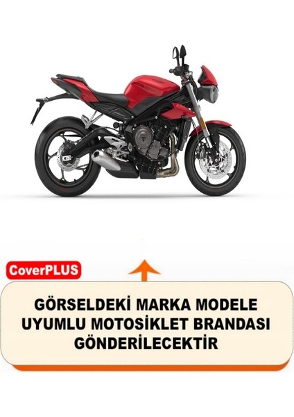 Triumph Street Triple Motor Brandası Siyah Motorsiket Brandası Motor Örtüsü Çadır Su Geçirmez Motosiklet Kılıfı Motor Brandası fiyatları