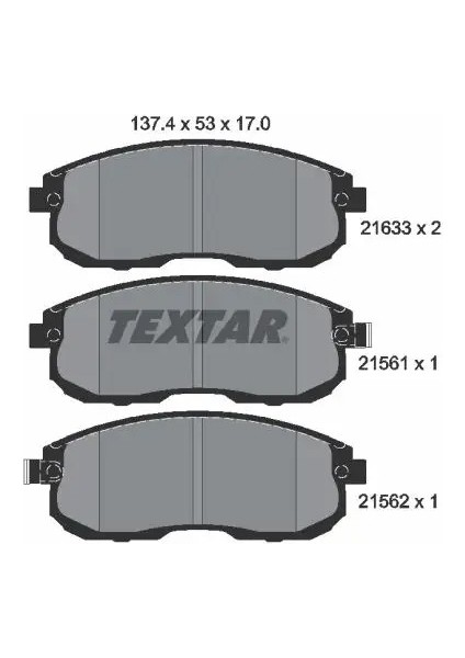 2156101 On Fren Balatasi 410600V090 4106015E90 410601E590