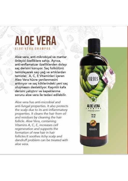 Aloe Vera Özlü Şampuan 700 ml fiyatları