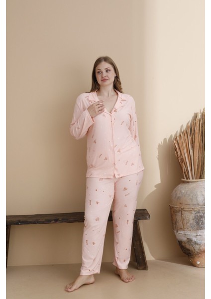 Süet Pijama Takımı