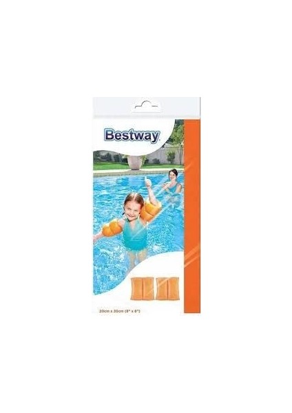 Duble - Renkli Kolluk 20X20 cm Turuncu - 32005