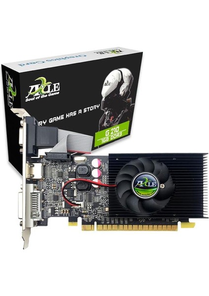 Axle Geforce G210 AX-G210-1GD3P4CDIL 1gb Ddr3 64BIT DX10 Ekran Kartı
