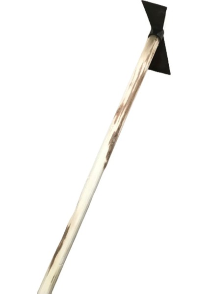 Büyük Boy Çelik Dövme El Çapası Ağaç Saplı