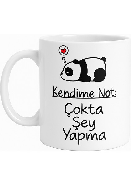 Kendime Not: Çokta Şey Yapma Kupa Bardak fiyatları