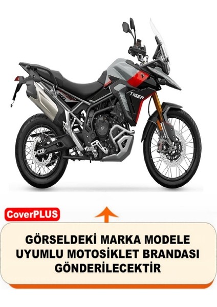Triumph Tiger 900 Rally Motor Brandası Siyah Motorsiket Brandası Motor Örtüsü Çadır Su Geçirmez Motosiklet Kılıfı Motor Brandası fiyatları