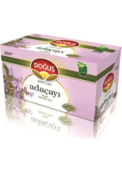 Doğuş Adaçayı Bitki Çayı Süzen Poşet Çay 20X1.3 gr