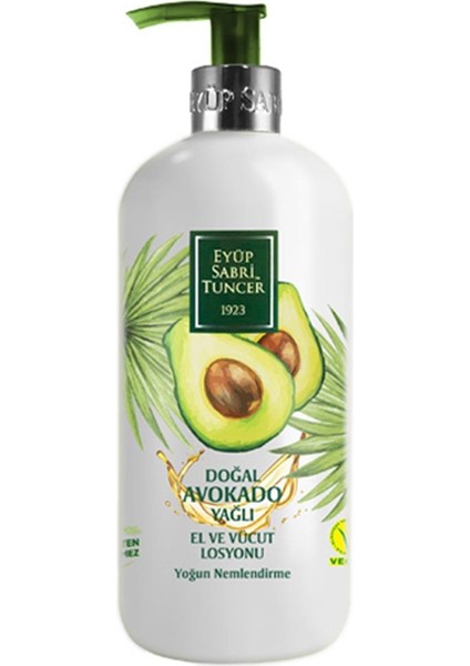 Eyüp Sabri Tuncer Doğal Avokado Yağlı 500ML El ve Vücut Losyonu