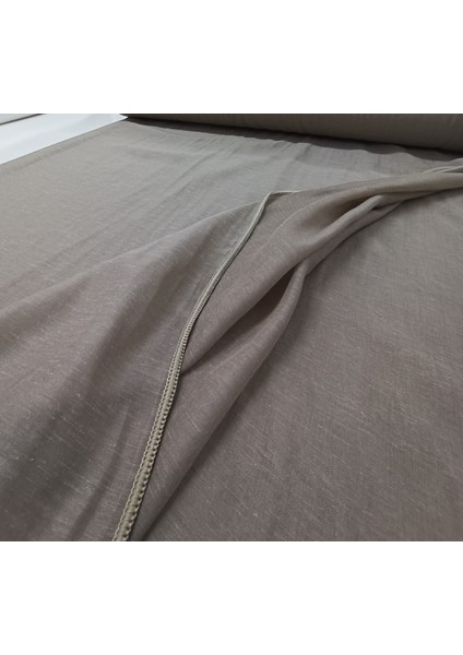 Kalın Dokulu Tül Perde - Sütlü Kahve - 1x2,5 Pile - ST1616 fiyatları