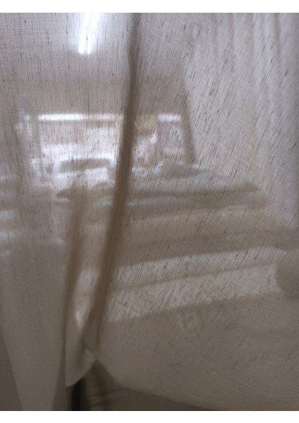 Kalın Dokulu Tül Perde - Sütlü Kahve - 1x2,5 Pile - ST1616