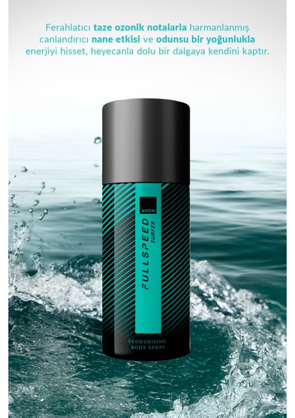 Full Speed Surfer Sprey Deodorant 150ML fiyatları