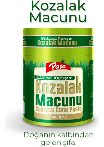 Kozalak Macunu 240 gr fiyatları