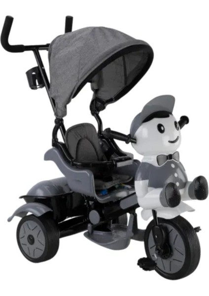 Yupi Triycle Lüx Üç Tekerlikli Bisiklet Gri