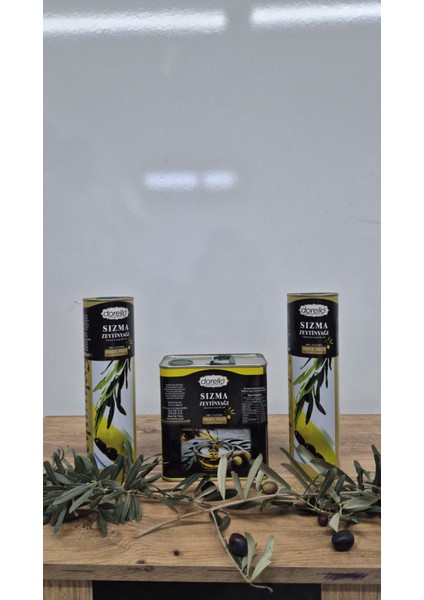 Soğuk Sıkım yeni hasat Zeytinyağı 5 litre