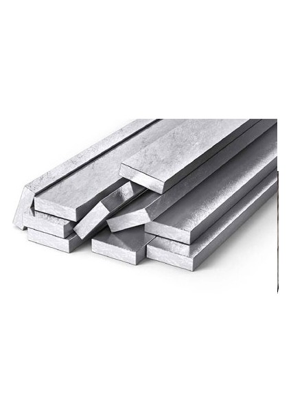 Paslanmaz Lama, Çap, 304 Kalite Çelik, 5X20X1000MM