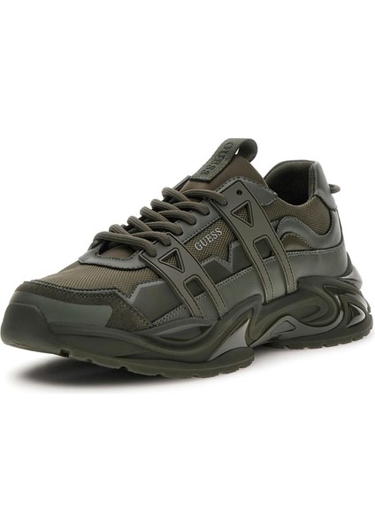 Koyu Yeşil Erkek Sneaker Bellu