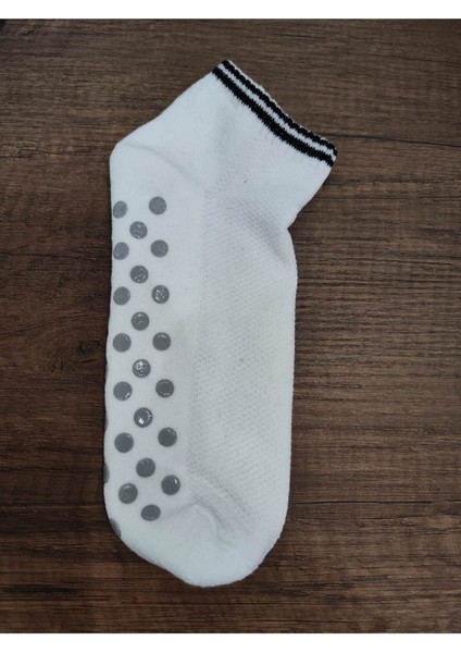 6 Çift Altı Kaydırmaz Baskılı Pamuklu Tavaf Çorabı Üstü File Örgülü fiyatları