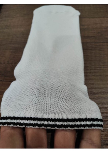 6 Çift Altı Kaydırmaz Baskılı Pamuklu Tavaf Çorabı Üstü File Örgülü modelleri