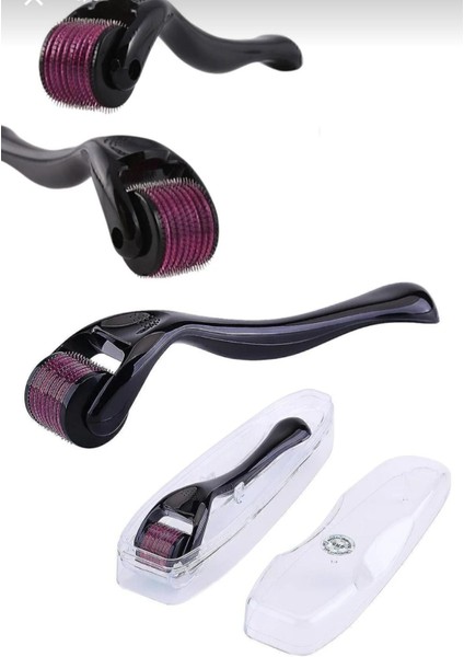 Dermaroller Titanyum Uçlu 540 Iğneli Derma Roller 1 MM